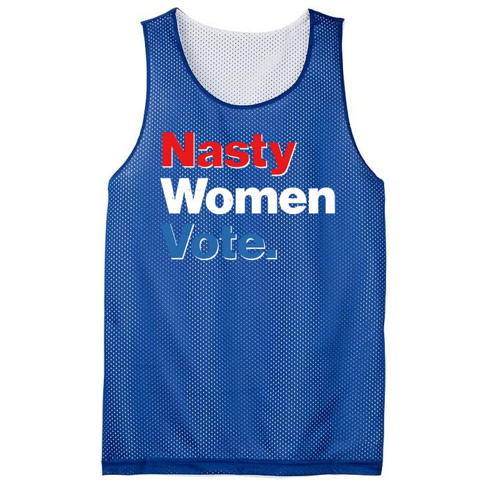 Nasty Women Vote Mesh Reversible Basketball Jersey Tank