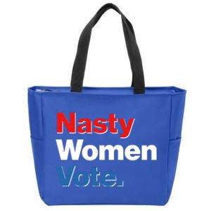 Nasty Women Vote Zip Tote Bag