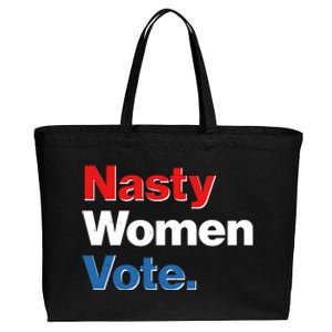 Nasty Women Vote Cotton Canvas Jumbo Tote