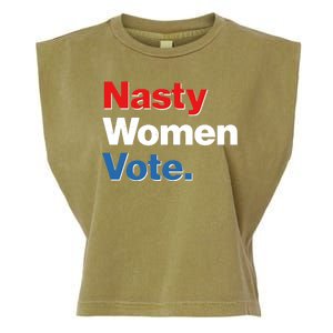 Nasty Women Vote Garment-Dyed Women's Muscle Tee