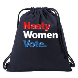 Nasty Women Vote Drawstring Bag