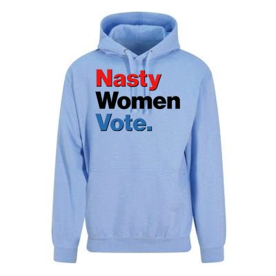 Nasty Women Vote Unisex Surf Hoodie