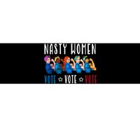 Nasty Women Vote 2024 Democrat Election Day Political Quote Bumper Sticker