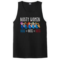 Nasty Women Vote 2024 Democrat Election Day Political Quote PosiCharge Competitor Tank