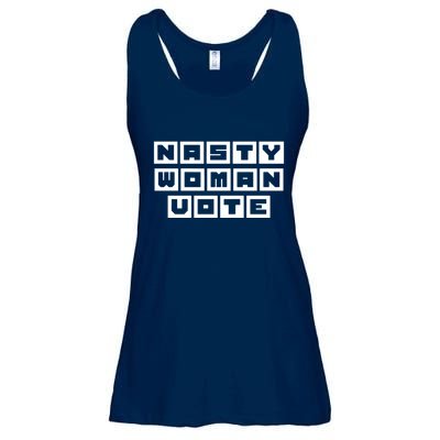 Nasty Women Vote Ladies Essential Flowy Tank