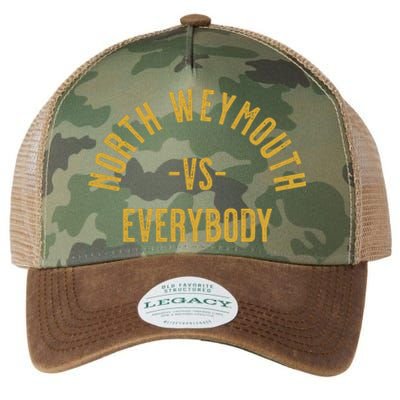 North Weymouth Vs Everybody Legacy Tie Dye Trucker Hat