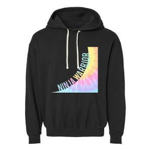 N.Inja Warrior Warp Wall Birthday Par Garment-Dyed Fleece Hoodie