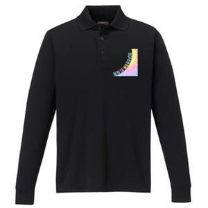 N.Inja Warrior Warp Wall Birthday Par Performance Long Sleeve Polo