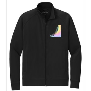 N.Inja Warrior Warp Wall Birthday Par Stretch Full-Zip Cadet Jacket