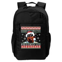 Notorious Wonder Why Christmas Missed Us Ugly Backpack