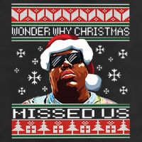 Notorious Wonder Why Christmas Missed Us Ugly Adult Drive Performance Visor