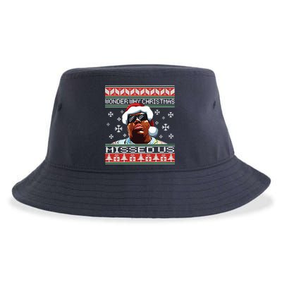 Notorious Wonder Why Christmas Missed Us Ugly Sustainable Bucket Hat
