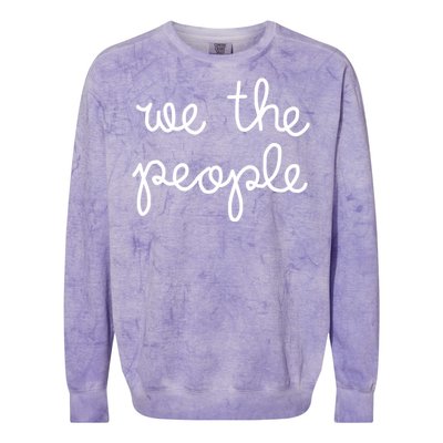 Nicolle Wallace Wearing We The People Colorblast Crewneck Sweatshirt