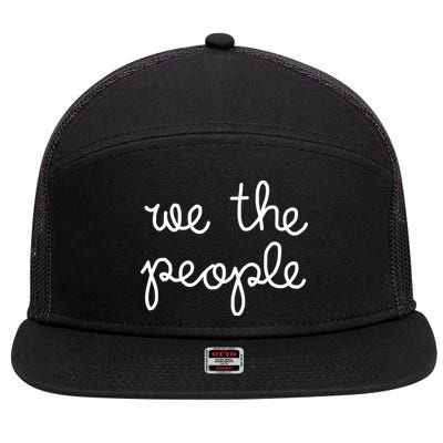 Nicolle Wallace Wearing We The People 7 Panel Mesh Trucker Snapback Hat
