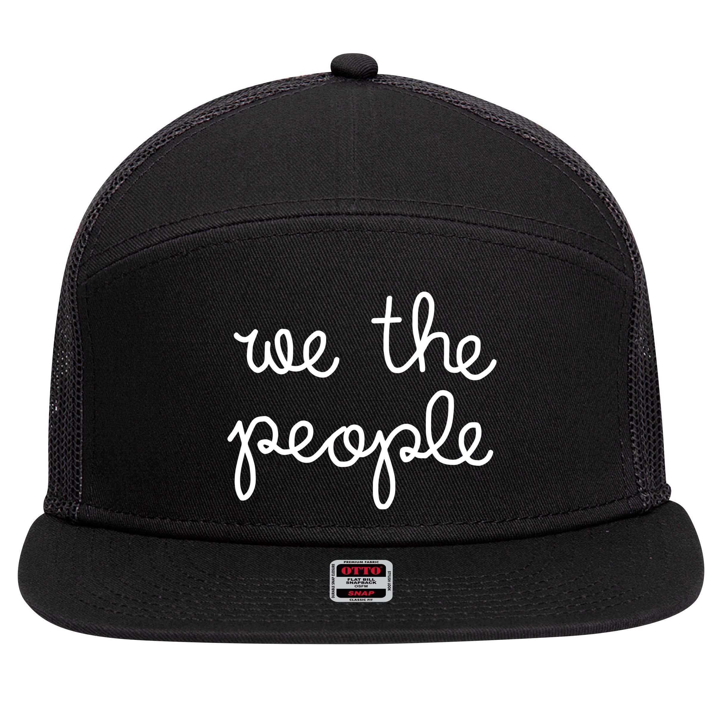 Nicolle Wallace Wearing We The People 7 Panel Mesh Trucker Snapback Hat