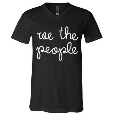 Nicolle Wallace Wearing We The People V-Neck T-Shirt