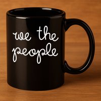Nicolle Wallace Wearing We The People 11oz C Handle Ceramic Mug