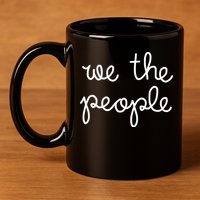 Nicolle Wallace Wearing We The People 11oz C Handle Ceramic Mug