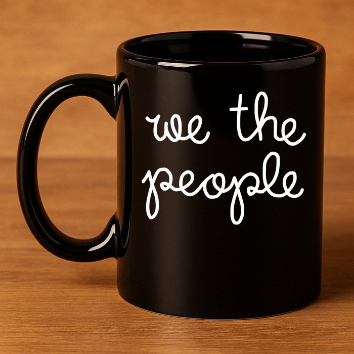 Nicolle Wallace Wearing We The People 11oz C Handle Ceramic Mug