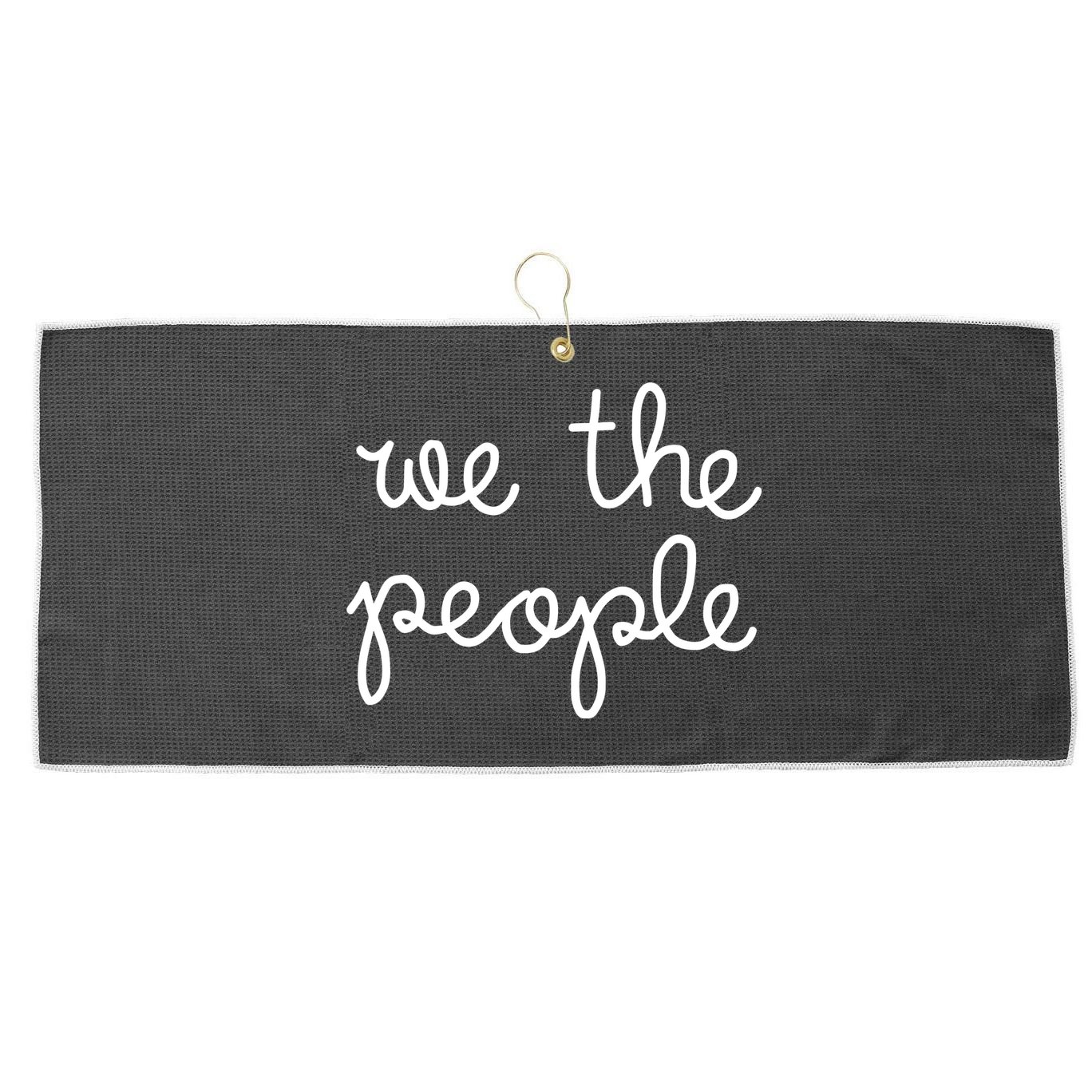 Nicolle Wallace Wearing We The People Large Microfiber Waffle Golf Towel