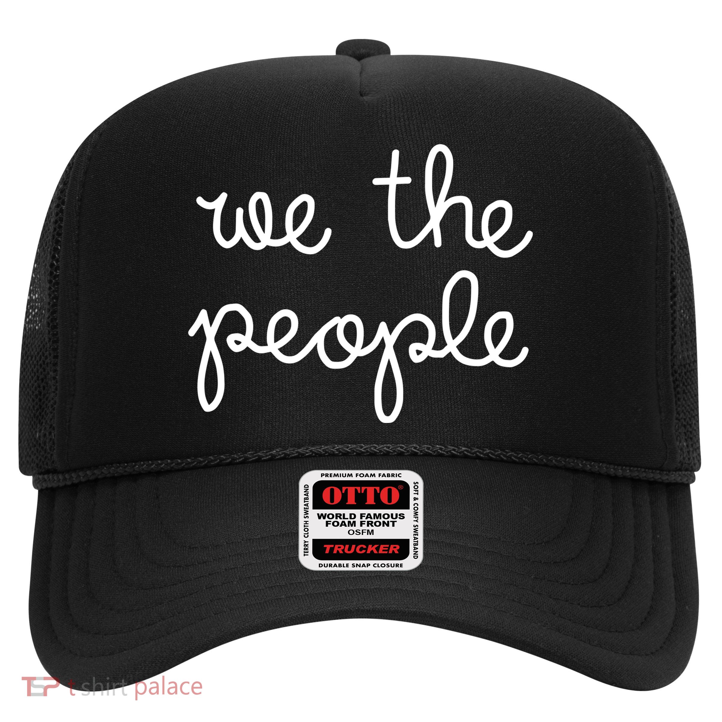 Nicolle Wallace Wearing We The People Trucker Hat