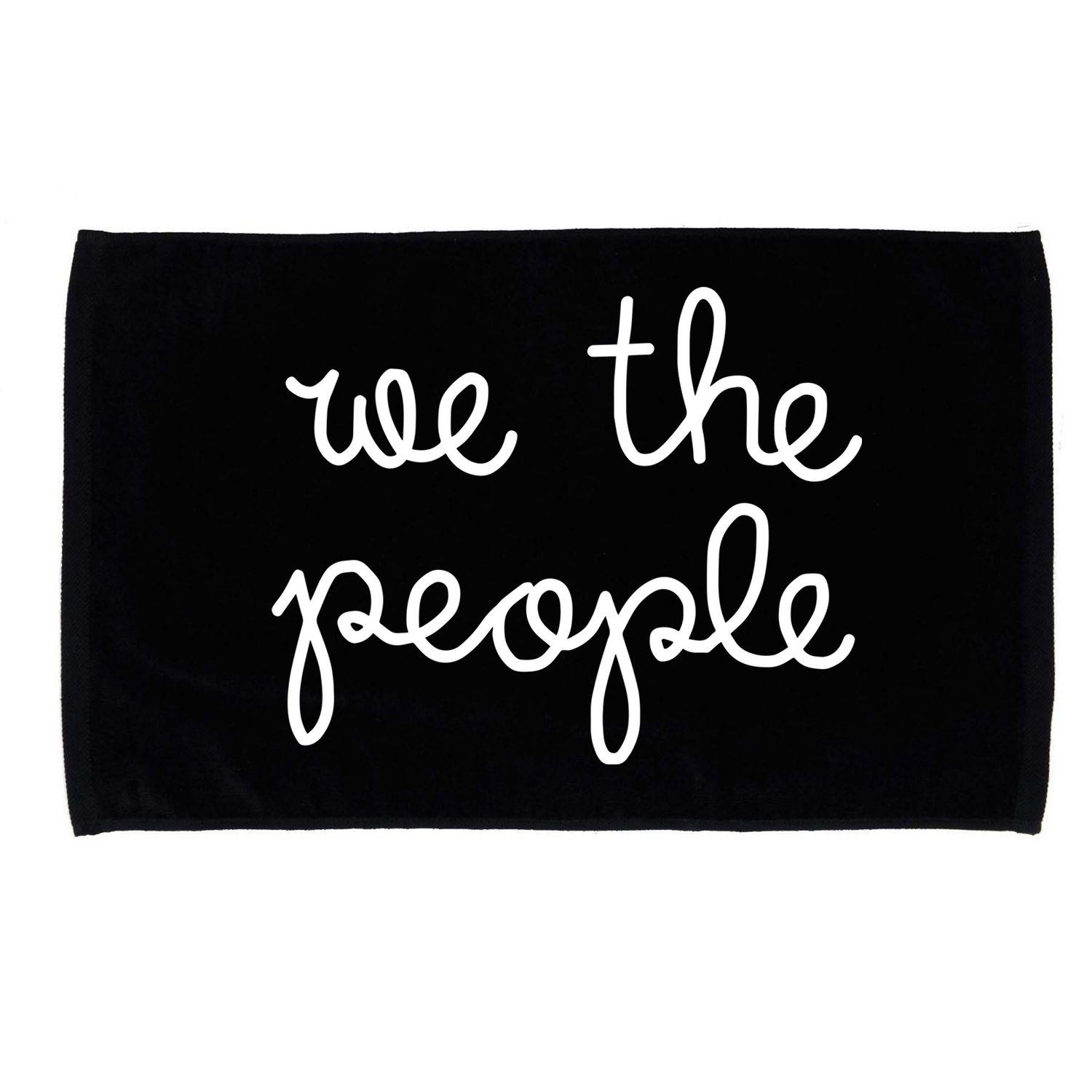 Nicolle Wallace Wearing We The People Microfiber Hand Towel