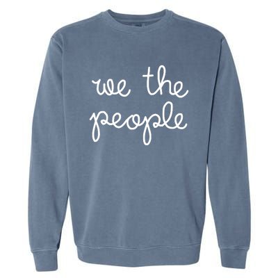 Nicolle Wallace Wearing We The People Garment-Dyed Sweatshirt