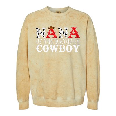 Nana's Wild West Birthday Bash Cowboy Theme Party Supplies Colorblast Crewneck Sweatshirt