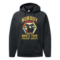 Nobody Wants Your Frickin Board Game Performance Fleece Hoodie