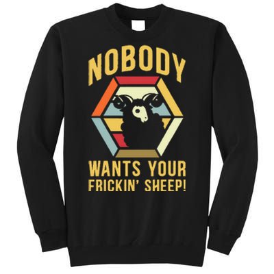 Nobody Wants Your Frickin Board Game Tall Sweatshirt