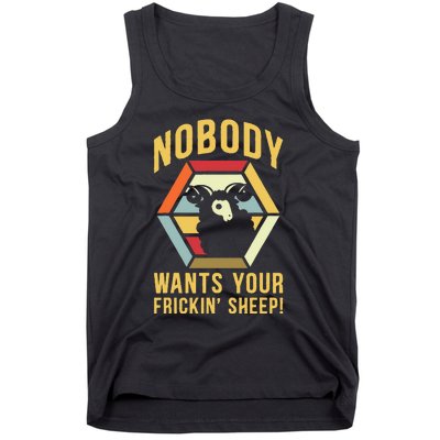 Nobody Wants Your Frickin Board Game Tank Top