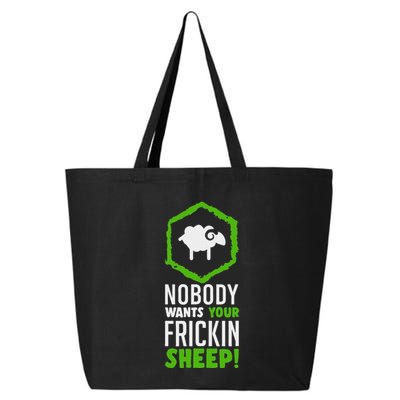 Nobody Wants Your Frickin Board Game 25L Jumbo Tote