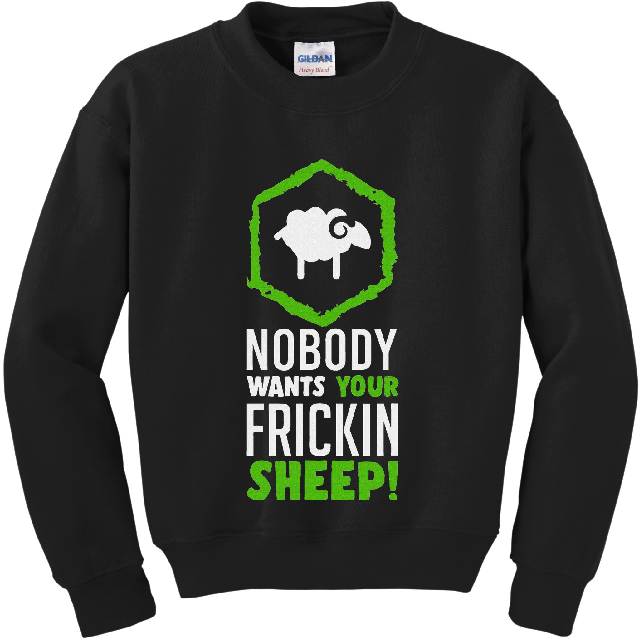 Nobody Wants Your Frickin Board Game Kids Sweatshirt