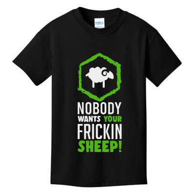 Nobody Wants Your Frickin Board Game Kids T-Shirt