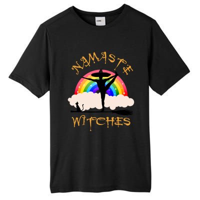 Namaste Witches Yoga Gift Tall Fusion ChromaSoft Performance T-Shirt