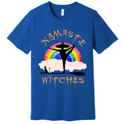 Namaste Witches Yoga Gift Premium T-Shirt