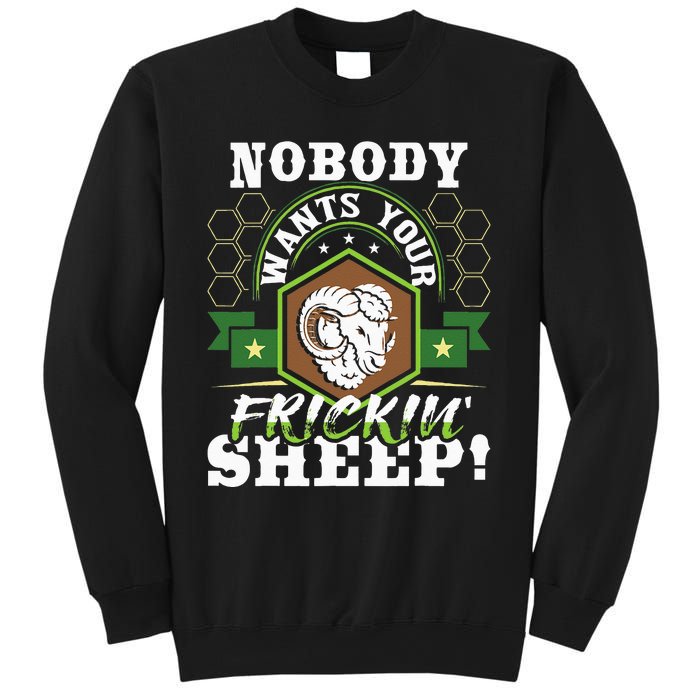 Nobody Wants Your Sheep Funny Tabletop Game Board Gaming Sweatshirt