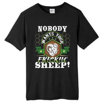 Nobody Wants Your Sheep Funny Tabletop Game Board Gaming Tall Fusion ChromaSoft Performance T-Shirt