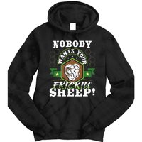 Nobody Wants Your Sheep Funny Tabletop Game Board Gaming Tie Dye Hoodie