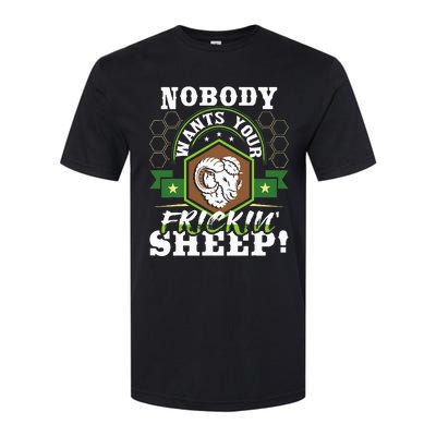 Nobody Wants Your Sheep Funny Tabletop Game Board Gaming Softstyle CVC T-Shirt