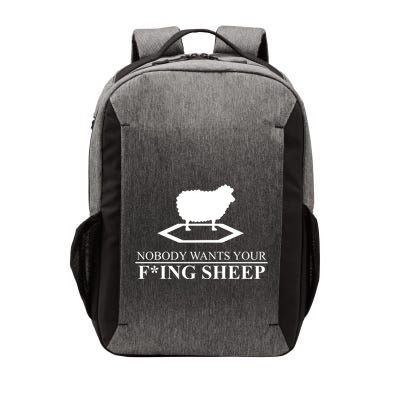 Nobody Wants Your Fucking Sheep Vector Backpack