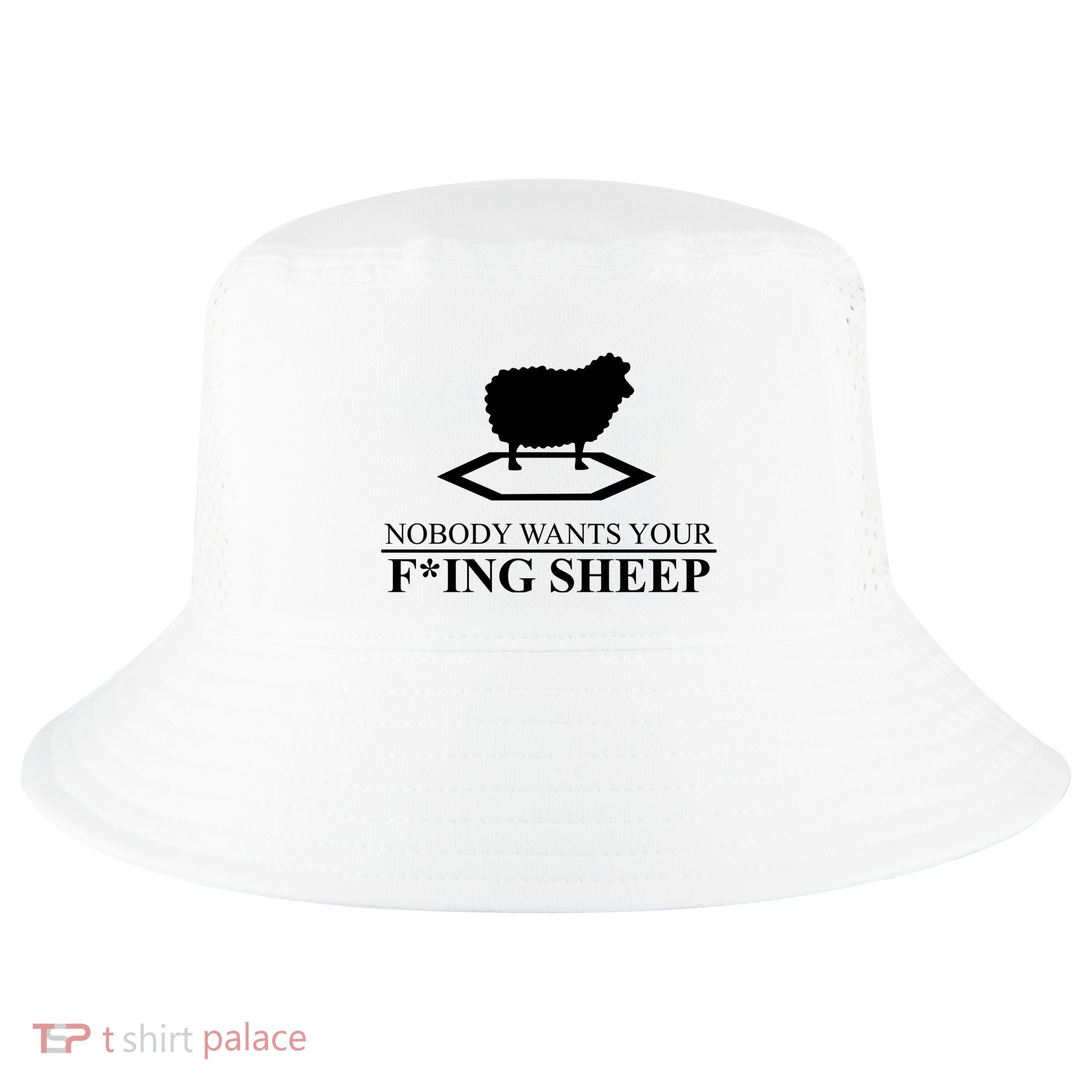 Nobody Wants Your Fucking Sheep Cool Comfort Performance Bucket Hat