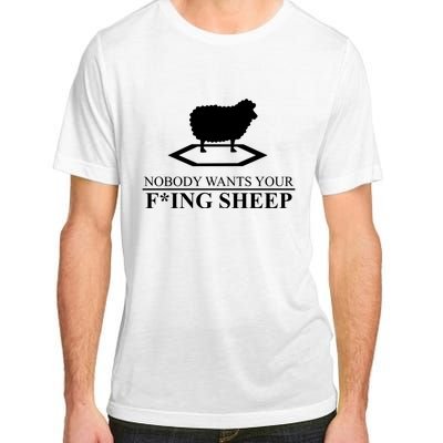 Nobody Wants Your Fucking Sheep Adult ChromaSoft Performance T-Shirt