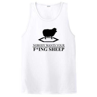 Nobody Wants Your Fucking Sheep PosiCharge Competitor Tank