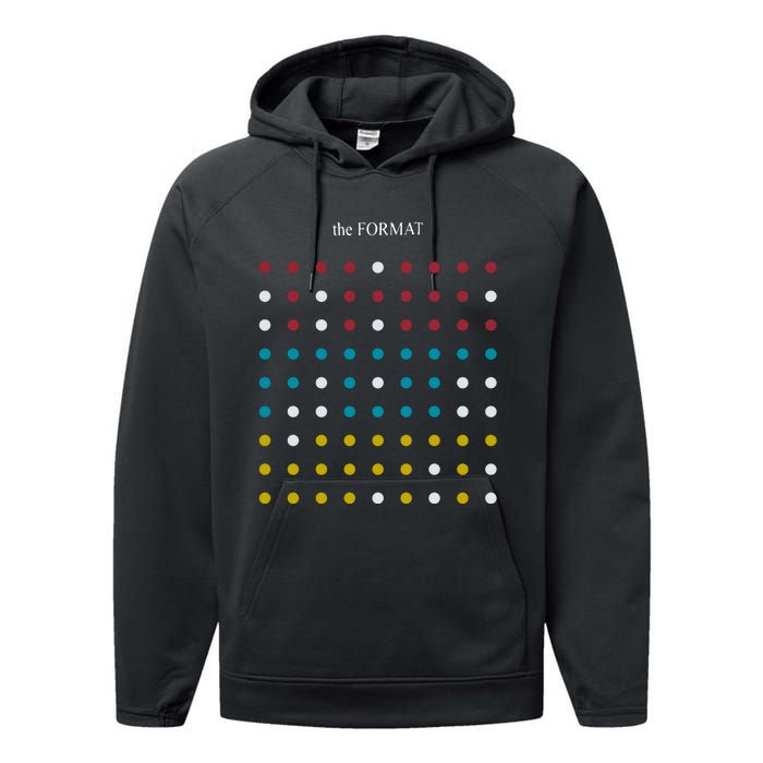 Nateruess X Hello The Format Dots Black Performance Fleece Hoodie