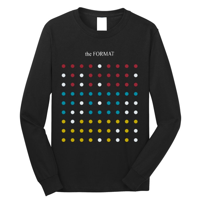 Nateruess X Hello The Format Dots Black Long Sleeve Shirt