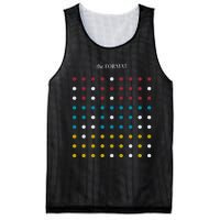 Nateruess X Hello The Format Dots Black Mesh Reversible Basketball Jersey Tank