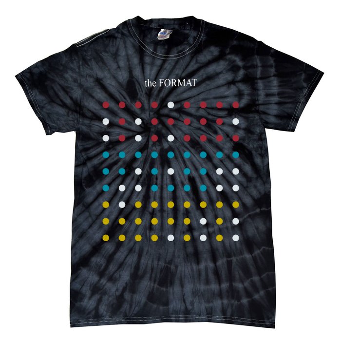 Nateruess X Hello The Format Dots Black Tie-Dye T-Shirt