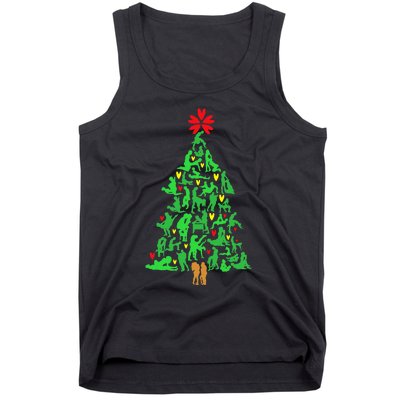 Naughty Xmas Ornaments Kamasutra Adult Humor Christmas Tank Top