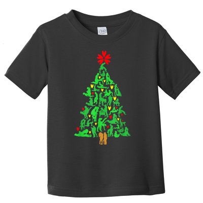 Naughty Xmas Ornaments Kamasutra Adult Humor Christmas Toddler T-Shirt